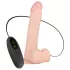 Real Fantasy Lewis - oplaadbare realistische vibrator - 22cm - huidskleur