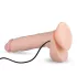 Real Fantasy Glynn - oplaadbare realistische vibrator - 25cm - huidskleur