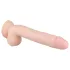 Real Fantasy Elvin - oplaadbare realistische vibrator - 28cm - huidkleurig