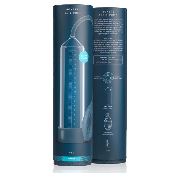 Boners No.1 - penispomp (transparant)