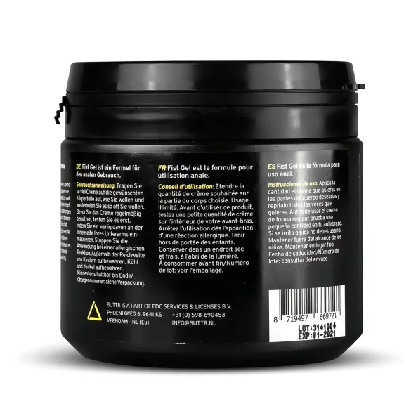 BUTTR - Fisting gel - waterbasis glijmiddel - 500ml