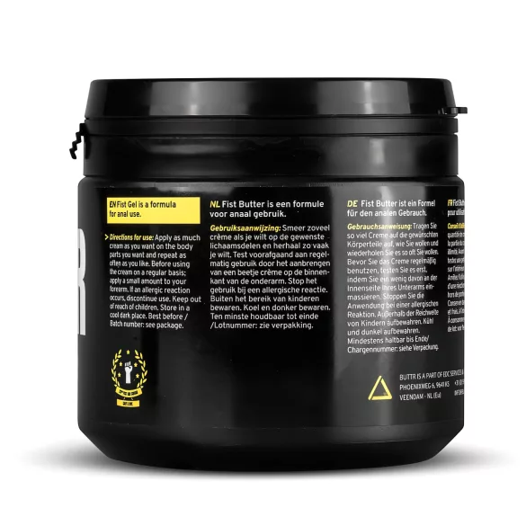 BUTTR - Fisting boter - Glijmiddel voor fistsex - 500ml