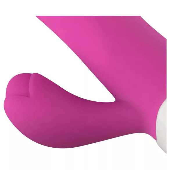 Teazers - realistische vibrator met clitorisklem (roze)