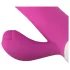 Teazers - realistische vibrator met clitorisklem (roze)