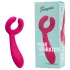 Easytoys Couple - oplaadbare waterdichte duo vibrator - siliconen - roze