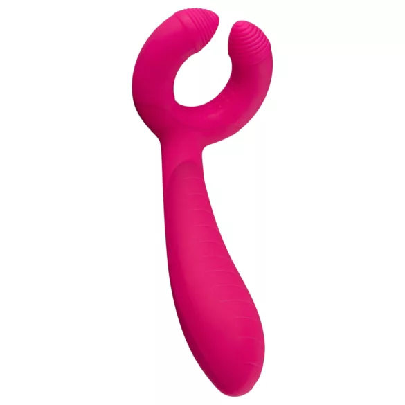 Easytoys Couple - oplaadbare waterdichte duo vibrator - siliconen - roze