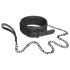 Blaze - halsband en riem (zwart)