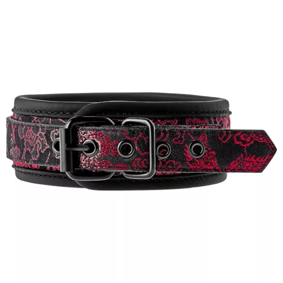 Dreamtoys Blaze - halsband en riem set (rood)
