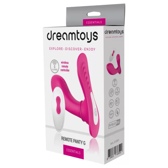 Dreamtoys Essentials - draagbare G-punt stimulerende slip vibrators (magenta)