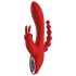 Red Revolution Hera - Oplaadbare, waterdichte 3-takt vibrator (rood)