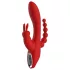 Red Revolution Hera - vibrator met 3 armen - oplaadbaar en waterdicht - rood