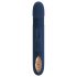 Goddess Zephyros - waterdichte stootvibrator met clitorisstimulatie (blauw)