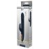 Goddess Zephyros - waterdichte stootvibrator met clitorisstimulatie (blauw)