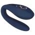 Goddess Ares - buigbare duo vibrator - siliconen - blauw