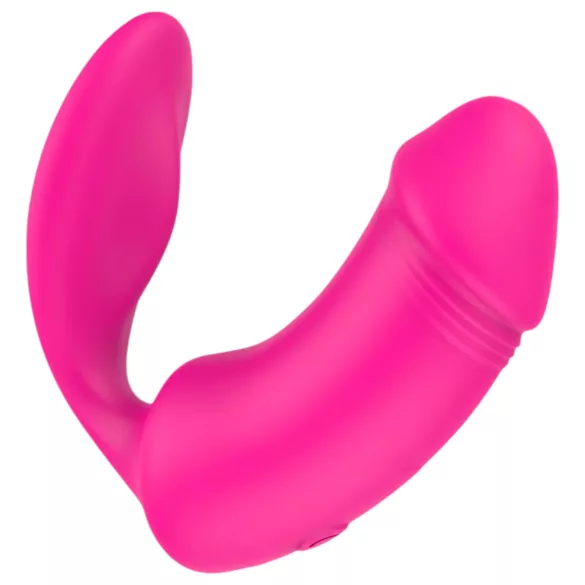 Vibes of Love Duo - 2in1 clitoris vibrator (pink)