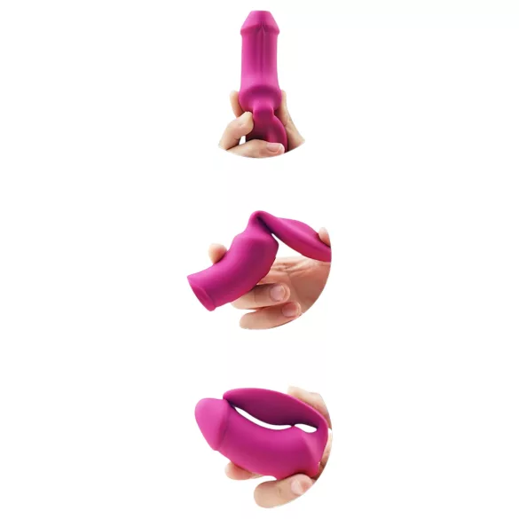 Vibes of Love Duo - 2in1 clitoris vibrator (pink)