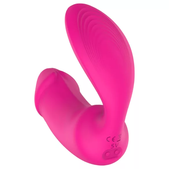 Vibes of Love Duo - 2in1 clitoris vibrator (pink)