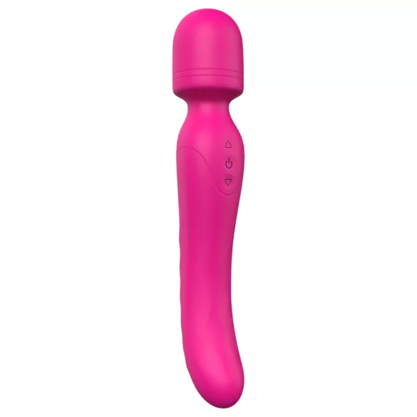 Vibes of Love - wand vibrator - oplaadbaar, verwarmend, massage - roze