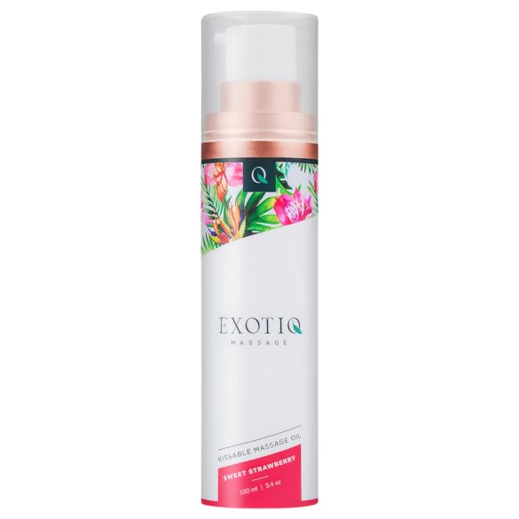 Exotiq - Geurende Massageolie - Aardbei (100ml)