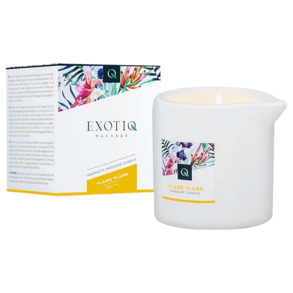 Exotiq - Geurkaars voor Massage - Ylang Ylang (200g)