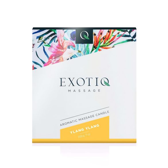 Exotiq - massagekaars - ylang ylang geur - 200g