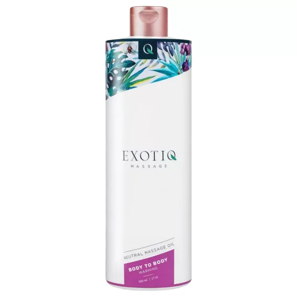 Exotiq - body to body massage olie - verwarmend - 500ml