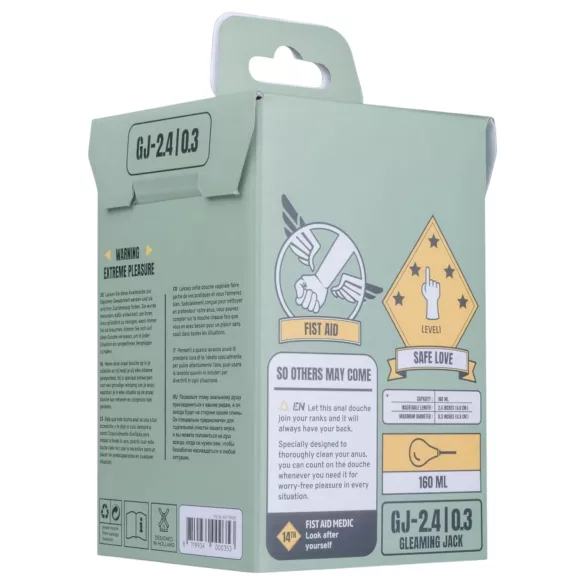 BUTTR - anale douche - zwart