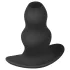 BUTTR - anaal plug dildo hol ontwerp - siliconen zwart