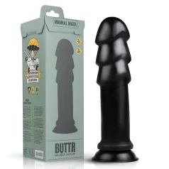 BUTTR Madbull Muzzl - dildo met zuignap - zwart
