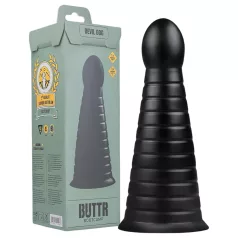BUTTR Devil Dog - dildo met zuignap - zwart