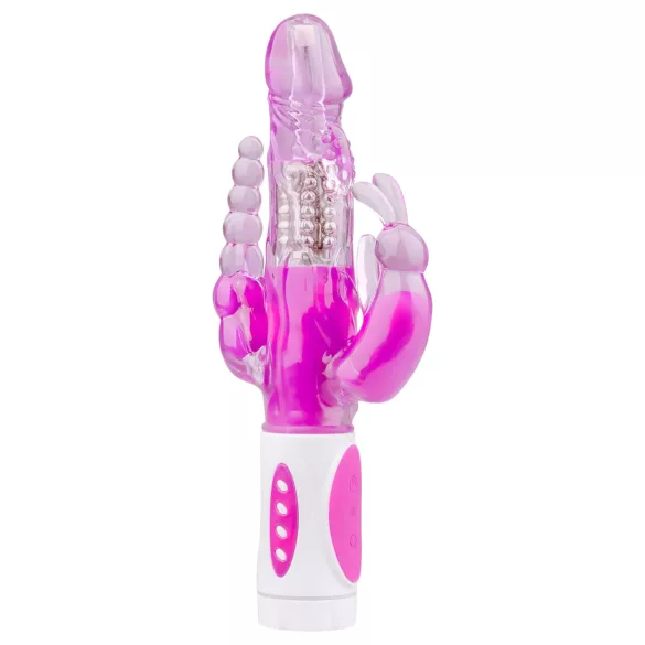 Easytoys Raving Rabbit - 3-weg vibrator (roze)