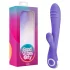 Good Vibes Only Fane Rabbit - rabbit vibrator - duo stimulatie - siliconen paars