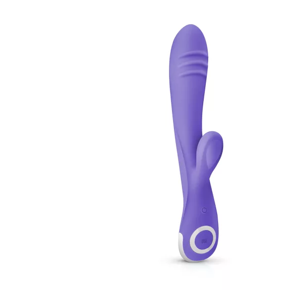 Good Vibes Only Fane Rabbit - rabbit vibrator - duo stimulatie - siliconen paars