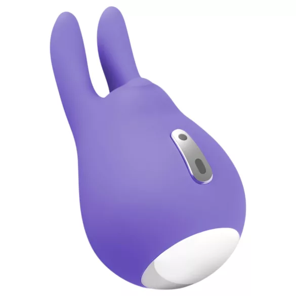 Good Vibes Tedy - rabbit vibrator - oplaadbaar - siliconen - paars