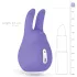 Good Vibes Tedy - rabbit vibrator - oplaadbaar - siliconen - paars