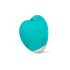 Good Vibes Oron - oplaadbare hartvormige clitoris vibrator (turkoois)