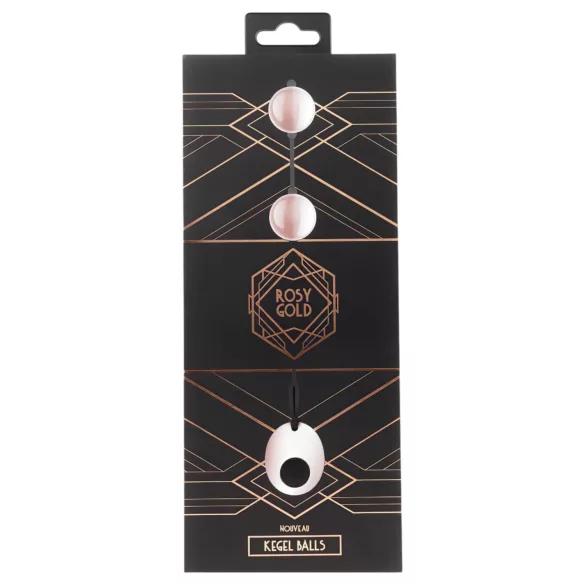 Rosy Gold Ben Wa - kegelbal - metalen - rosegoud
