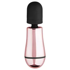 Rosy Gold - mini wand vibrator - oplaadbaar - rosegoud