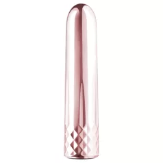 Rosy Gold - mini vibrator - oplaadbaar - rosegoud