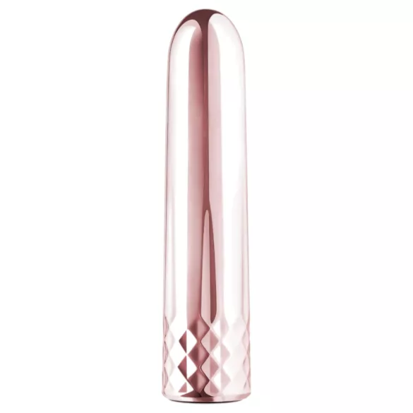 Rosy Gold - mini vibrator - oplaadbaar - rosegoud