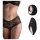 Pantyrebel - Draadloze Trillende Slip met Radiofunctie - Zwart (S-L)
