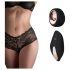 Pantyrebel - Draadloze Trillende Slip met Radiofunctie - Zwart (S-L)