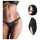 Pantyrebel - Herlaadbare, draadloze vibrerende string - zwart (S-L)