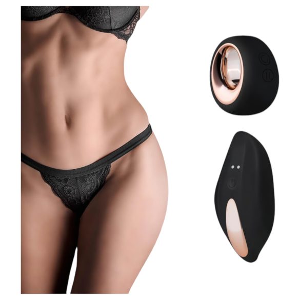 Pantyrebel - Herlaadbare, draadloze vibrerende string - zwart (S-L)