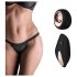 Pantyrebel - Herlaadbare, draadloze vibrerende string - zwart (S-L)