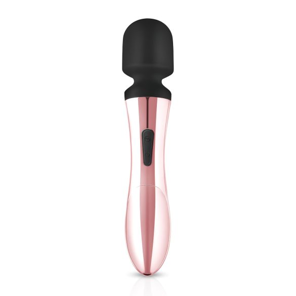 Rosy Gold Wand Curve - oplaadbare massagetrillende (rosegoud)