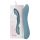 Bloom Rose - oplaadbare siliconen G-punt vibrator (turquoise)