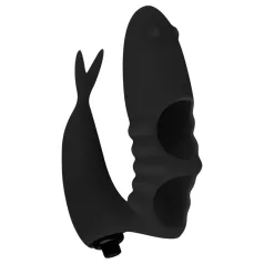 Easytoys - Vinger vibrator - 2-in-1 - Zwart