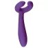 Easytoys Couple - oplaadbare waterproof koppel vibrator - paars