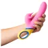 PMV20 Copy Dolphin - rotatie vibrator met clitorisstimulator - roze